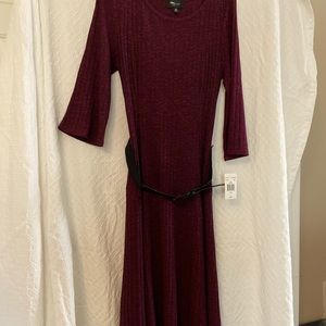 Ronni Nicole 3/4 sleeve Fit & Flare Dress